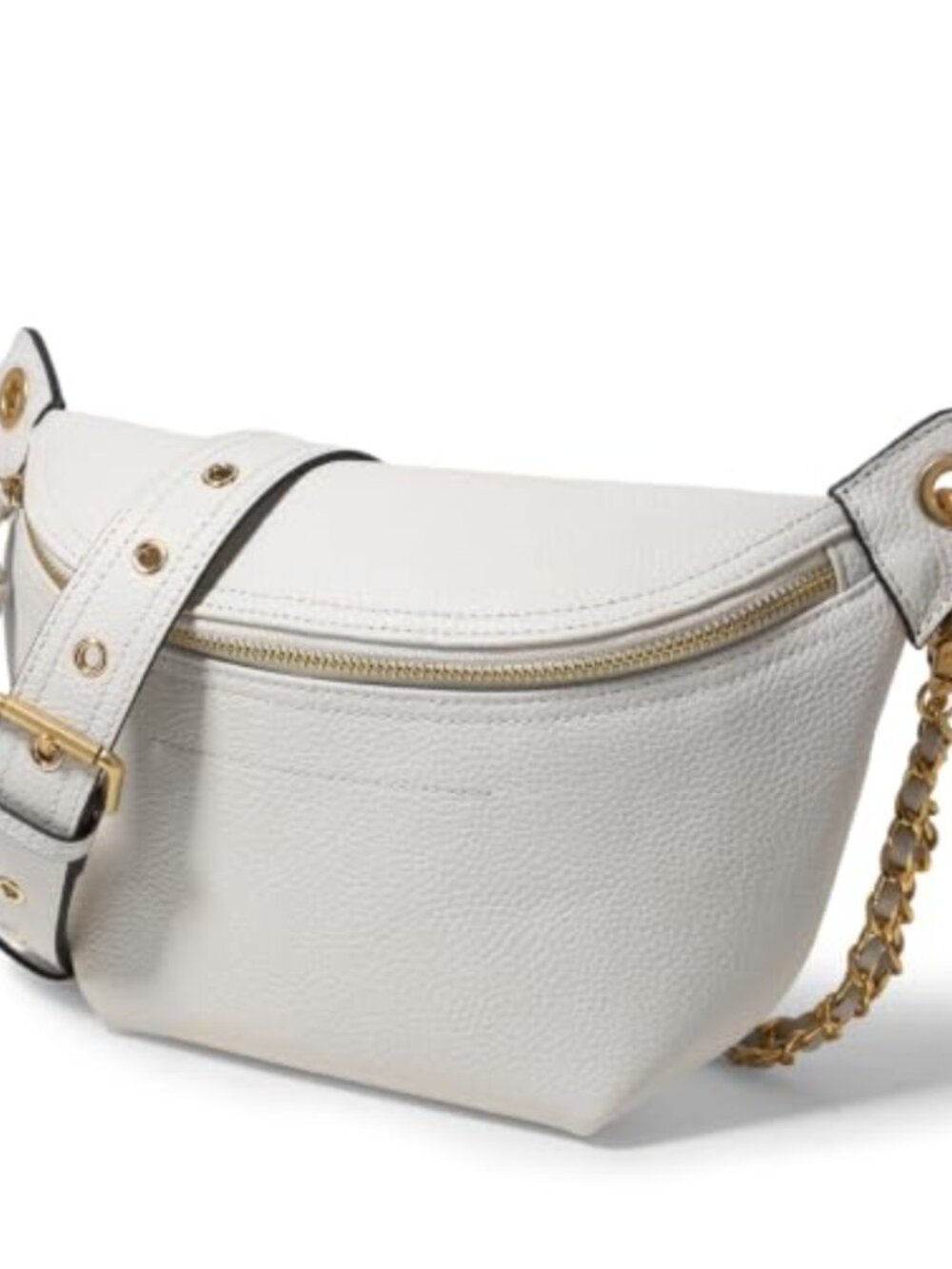 Top Grain Leather Crossbody Belt Bag Adjustable Strap Minimalist Work Travel